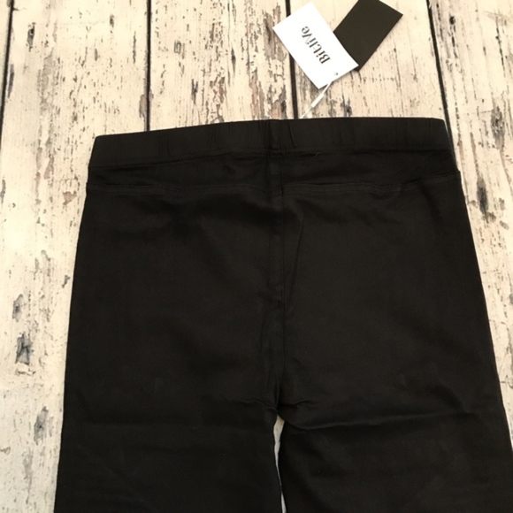 Black Moto Jean Leggings - Picture 2 of 4